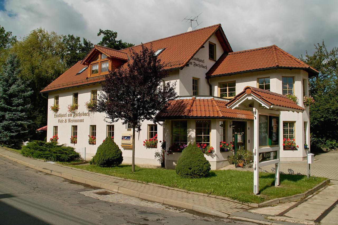 Landhotel Am Fuchsbach Berga  Dış mekan fotoğraf